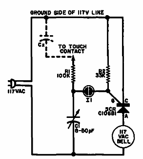 Alarma de toque
Alarma de toque