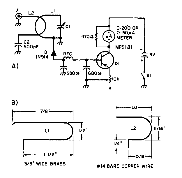 Medidor de intensidad de campo para UHF
Medidor de intensidad de campo para UHF
