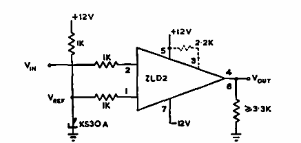 Comparador de tensión
Comparador de tensión