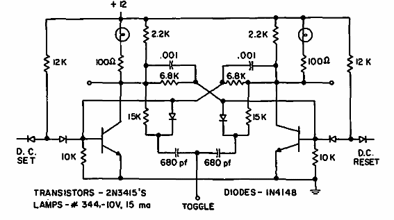 Contador binario con lámpara
Contador binario con lámpara