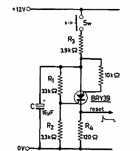 Generador de pulsos de reset
Generador de pulsos de reset