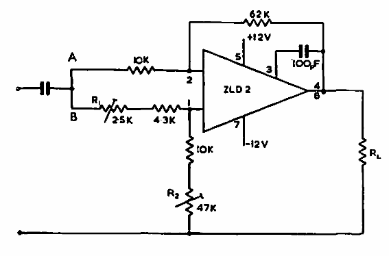 Amplificador con CMRR de 90 dB
Amplificador con CMRR de 90 dB