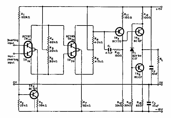 Amplificador de ganancia 70 000
Amplificador de ganancia 70 000