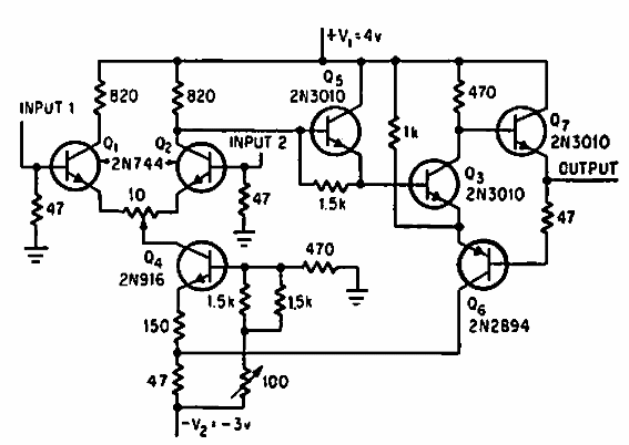 Detector diferencial de señales débiles
Detector diferencial de señales débiles