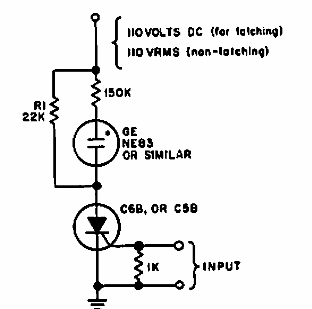 Conductor de neón con SCR
Conductor de neón con SCR