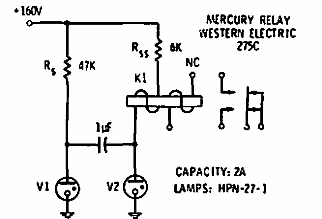 Relé estable con lámpara de neón
Relé estable con lámpara de neón