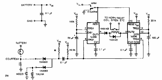 Alarma temporizada para coche
Alarma temporizada para coche