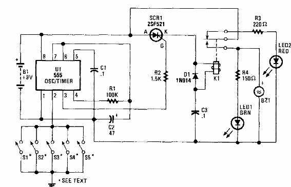 Alarma con 555
Alarma con 555