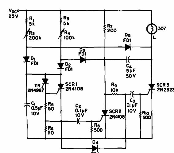 Intermitente con dos ajustes
Intermitente con dos ajustes