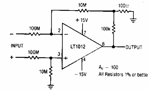 Amplificador de instrumentación
Amplificador de instrumentación