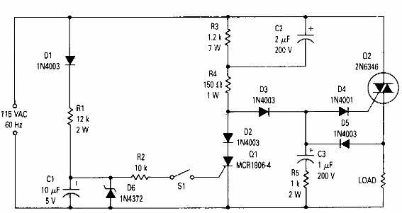 Interruptor de paso cero
Interruptor de paso cero
