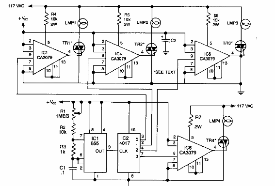 Destellador secuencial
Destellador secuencial