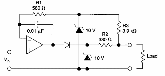 Amplificador operacional de protección
Amplificador operacional de protección