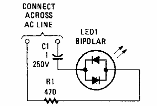 Indicador de tensión de red
Indicador de tensión de red