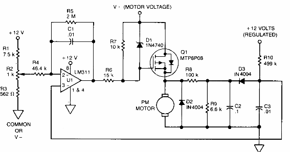 Control de velocidad para motor PM
Control de velocidad para motor PM