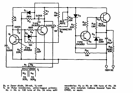 Generador de disparo para inversores
Generador de disparo para inversores