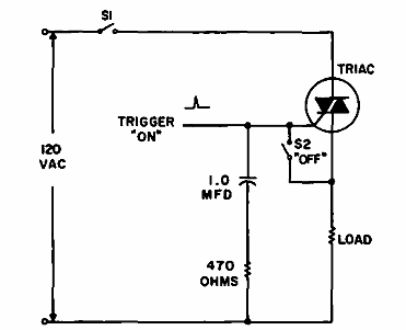 Cierre de CA para triac
Cierre de CA para triac