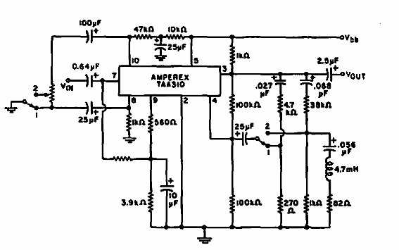Preamplificador de cinta
Preamplificador de cinta
