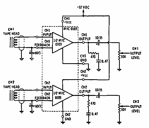 Preamplificador para reproducción estéreo
Preamplificador para reproducción estéreo