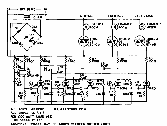 Secuencial con triac
Secuencial con triac