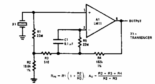 Amplificador de alta impedancia
Amplificador de alta impedancia