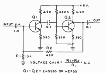 Amplificador RC de dos etapas 2 
