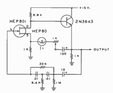 Oscilador doble T
Oscilador doble T