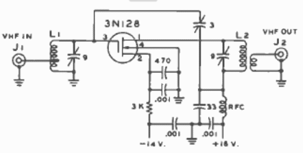 Amplificador VHF con MOSFET
Amplificador VHF con MOSFET