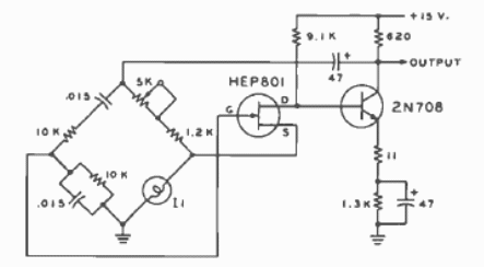 Oscilador de puente de Wien
Oscilador de puente de Wien