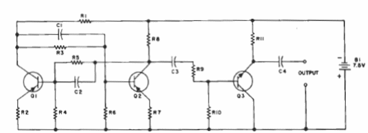 Oscilador de calibración
Oscilador de calibración