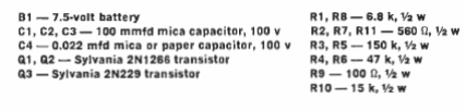 Oscilador de calibración
Oscilador de calibración