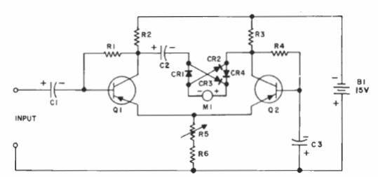 Voltímetro de audio
Voltímetro de audio