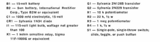 Luz de garaje automática
Luz de garaje automática