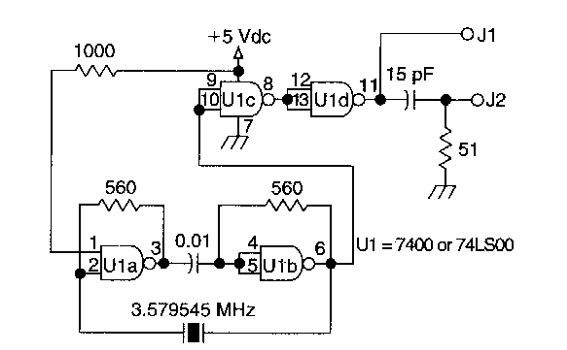 Oscilador de cristal
Oscilador de cristal