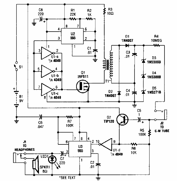 Contador Geiger 1
Contador Geiger 1