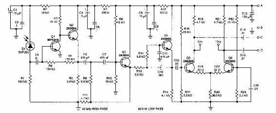 Receptor de luz modulada
Receptor de luz modulada