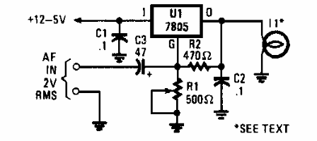 Transmisor de luz visible 
