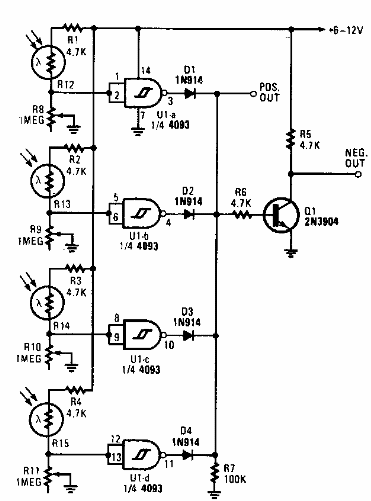 Sensor de luz múltiple
Sensor de luz múltiple
