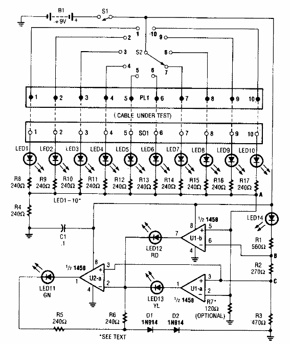Prueba de cables
Prueba de cables