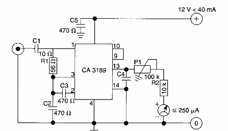 Essímetro para receptores
Essímetro para receptores