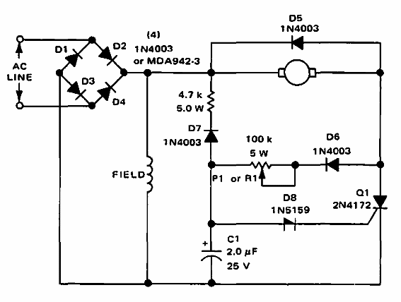 Control de motor de derivación
Control de motor de derivación