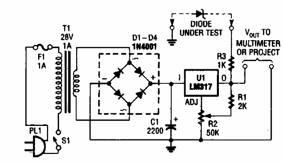 Prueba de diodo zener 
