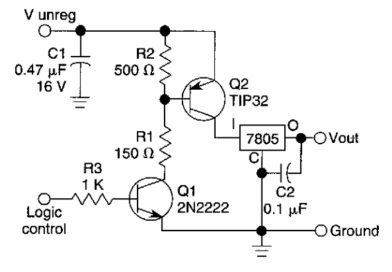 Regulador con accionamiento lógico
Regulador con accionamiento lógico