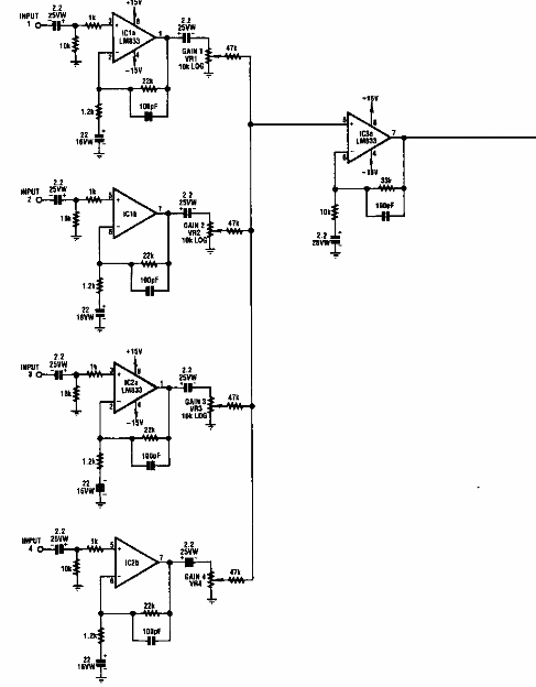 Mezclador de bajo ruido
Mezclador de bajo ruido