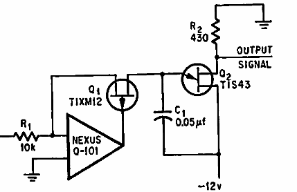 Oscilador con carga de corriente constante 
