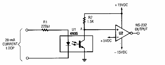 Shield de corriente RS232
Shield de corriente RS232