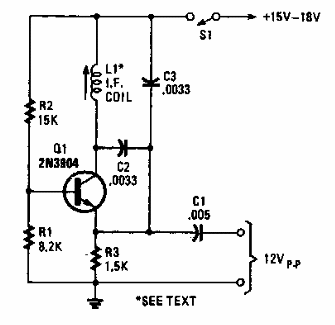 Oscilador de 455 kHz
Oscilador de 455 kHz