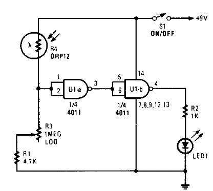 Medidor de tiempo de exposición 
