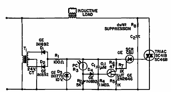 Control por triac para cargas inductivas
Control por triac para cargas inductivas
