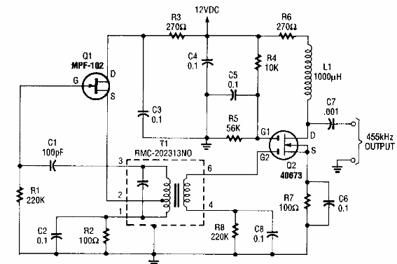 Generador de 455 kHz 
